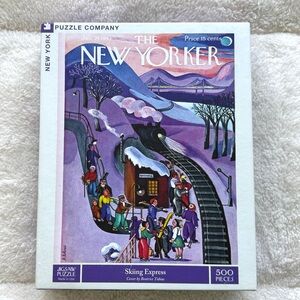 The New York Puzzle Company Skiing Express